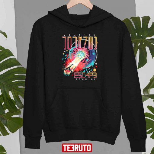 Journey Escape World Tour 1981 T-Shirt