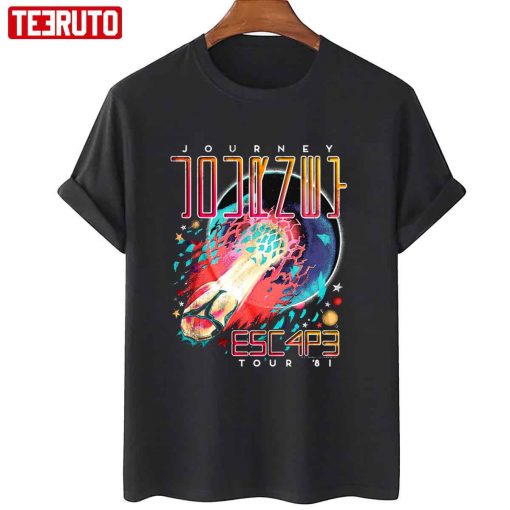 Journey Escape World Tour 1981 T-Shirt