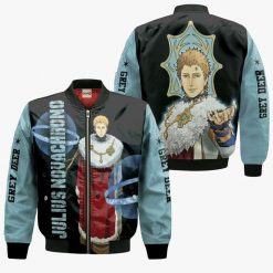 Julius Novachrono Anime Manga Black Clover Grey Deer 3D Bomber