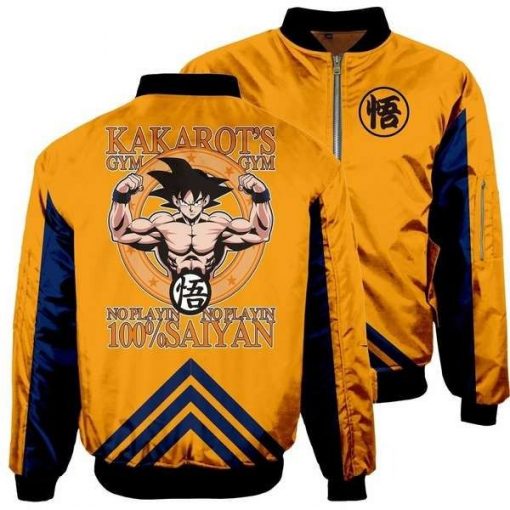 Kakarots Gym Noplayin Goku Saiyan Cartoon Dragon Ball Anime Manga 3D Bomber