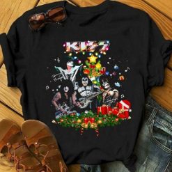 Kiss Band Christmas Tree Unisex T-Shirt