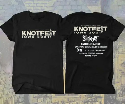 Knotfest Lowa Music Festival Sept 2021 Unisex T-Shirt