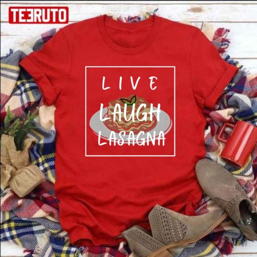 Live Laugh Lasagna Unisex Sweatshirt