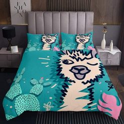 Llama Funny Bedding Set