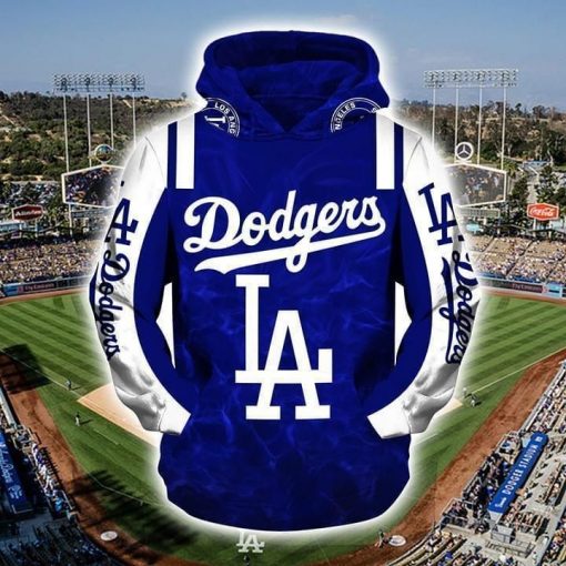 Los Angeles Dodgers Mlb Fan 3d Printed Hoodie