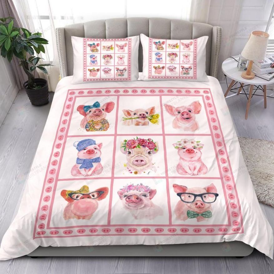 Lovely Pigs Bedding Set Teeruto