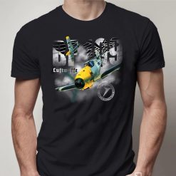 Luftwaffe BF 109 Messerschmitt Aircraft Unisex T-Shirt