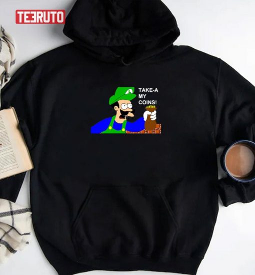 Luigi Shut Up And Take My Money Unisex T-Shirt