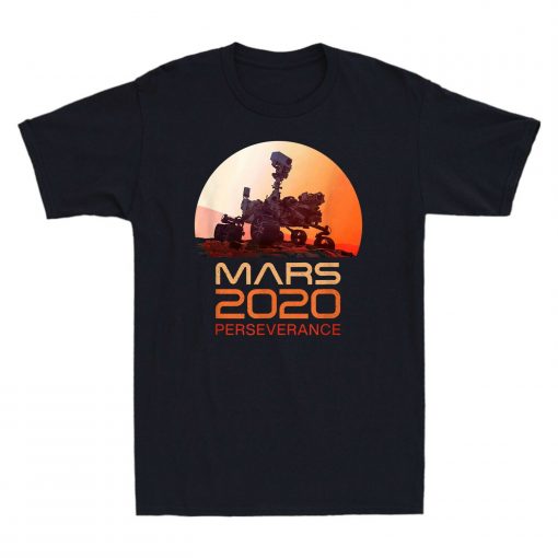 Mars 2020 Perseverance Rover Mission Patch Logo Jpl Insignia Unisex T-Shirt