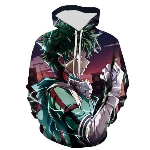 My Hero Academia Kuroko No Basket 3D Hoodie