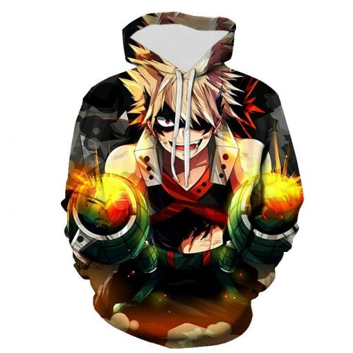 My Hero Academia Kuroko No Basket Hoodie 3D