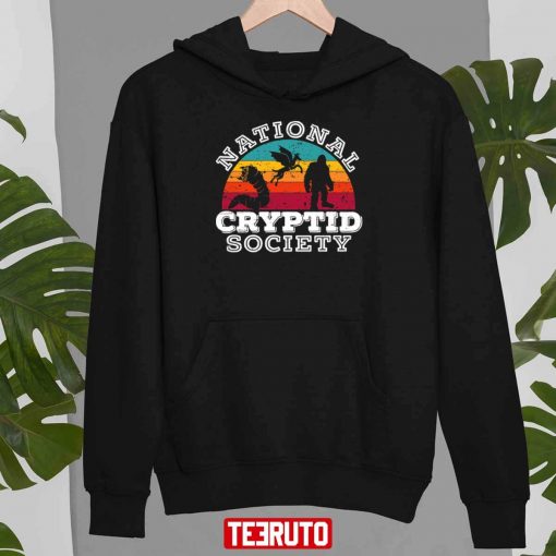 National Cryptid Society Ufo Extraterrestrial T-Shirt