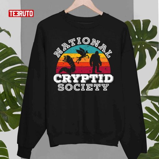 National Cryptid Society Ufo Extraterrestrial T-Shirt