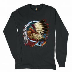 Native American Chief Long Sleeve T-shirt