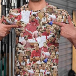 Nick Saban Alabama 3d All Over Print Shirt