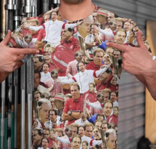 Nick Saban Alabama 3d All Over Print Shirt