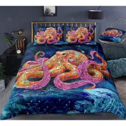 Octopus Drawing Pattern Bedding Set
