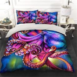 Octopus Glowing Bedding Set