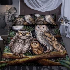 Owl Family Bedding Set