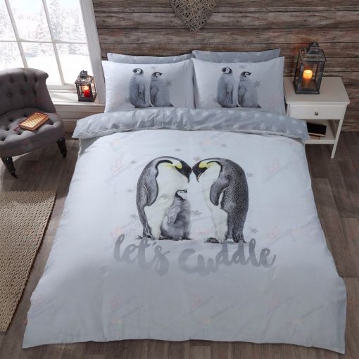 Penguin Let’s Cuddle Spread Bedding Set