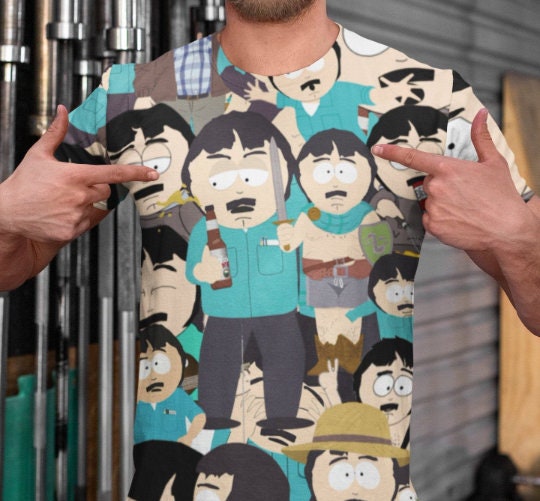 Randy Marsh South Park All Over Print 3d Shirt