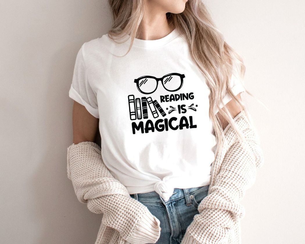 Reading Is Magical Book Lover Unisex T-Shirt