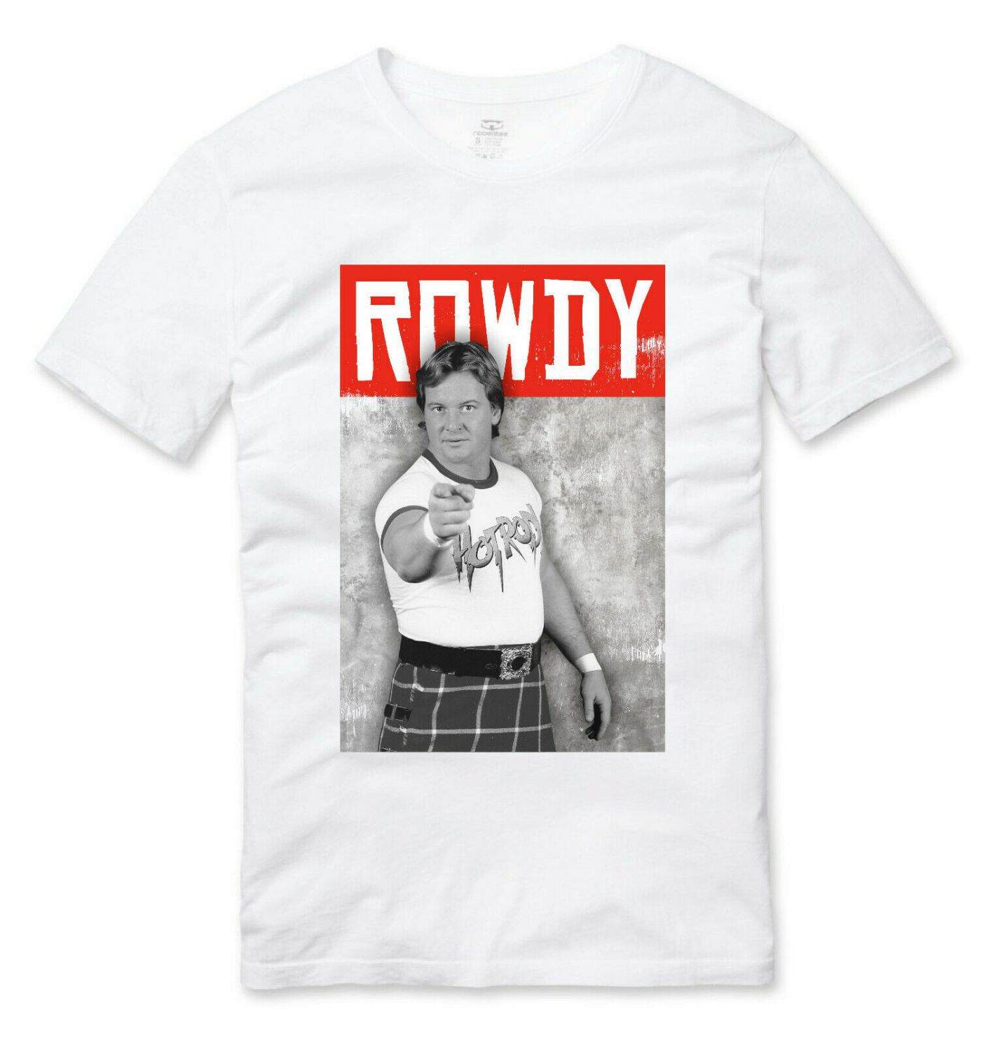 Rowdy Roddy Piper Retro Wrestling T Shirt 