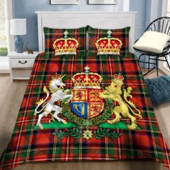 Scotland Tartan Quilt Bedding Set