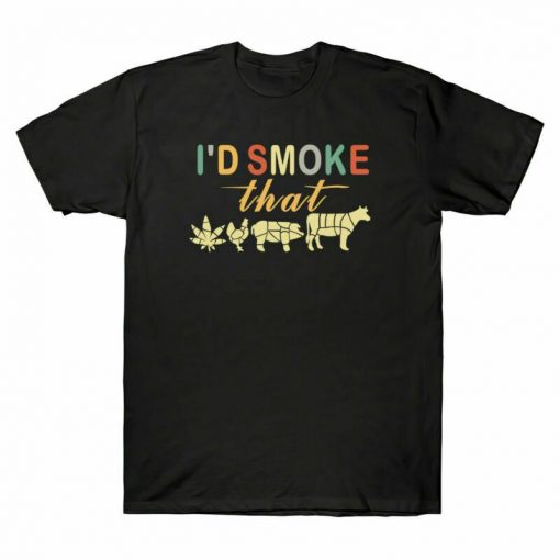 Short I_d Men_s Sleeve Weed Truekool Smoke Unisex T-Shirt