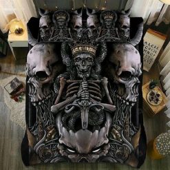 Skull – Super King Skull Bedding Set