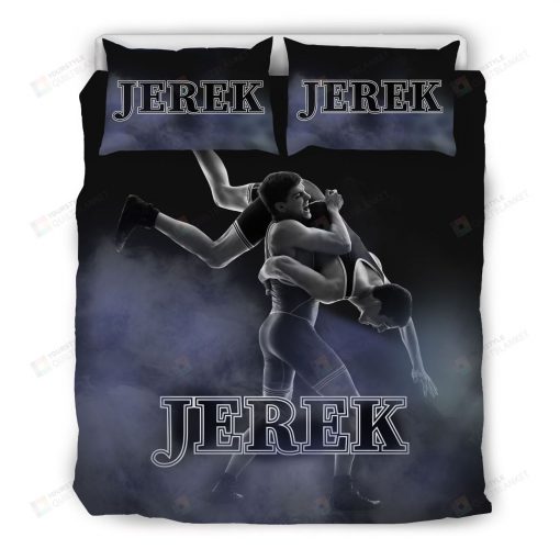 Smoke Wrestling Bedding Set