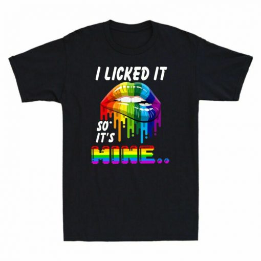 So Lgbt It Lips Rainbow Gay Men_s Lesbian Unisex T-Shirt