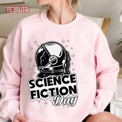 Space Science Fiction Day Science Alien Stars Unisex T-Shirt