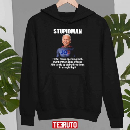 Stupïdman Joe Bïden Chant Impeach Dumber T-Shirt