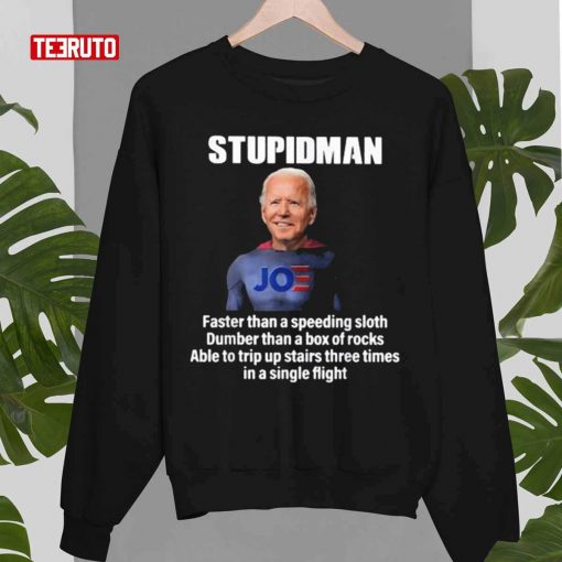 Stupïdman Joe Bïden Chant Impeach Dumber T-Shirt