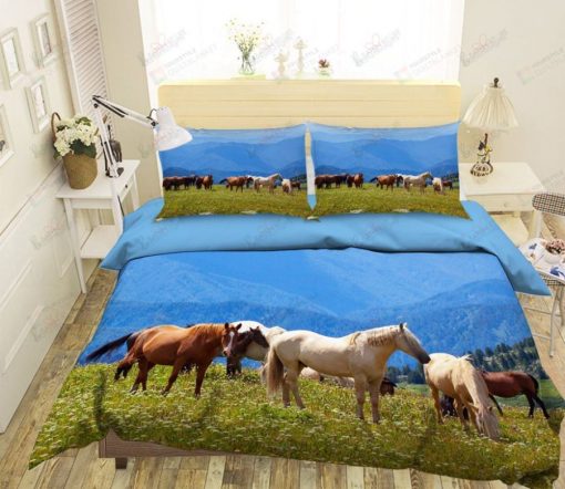 Sunshine Horse Grass Cover Bedding Set