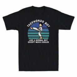 Taekwondo Like A Normal Boy Except Much Cooler Unisex T-Shirt