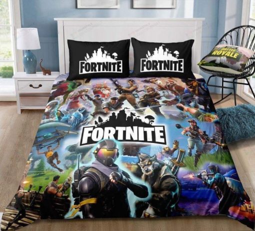 Team Fortnite Gamer & Amp Pillowcases Bedding Set