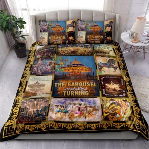 The Carousel Never Stops Turning Bedding Set