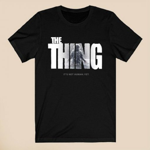 The Thing Movie Logo Slogan Unisex T-Shirt