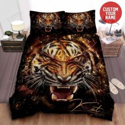 Tiger Roar Custom Bedding Set
