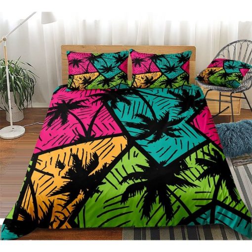 Tropical Tree Pattern Bedding Set