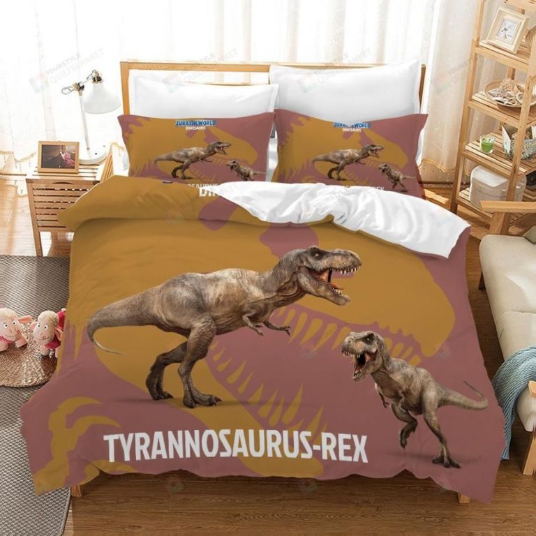 Tyrannosaurus Rex Jurassic World Bedding Set - Teeruto