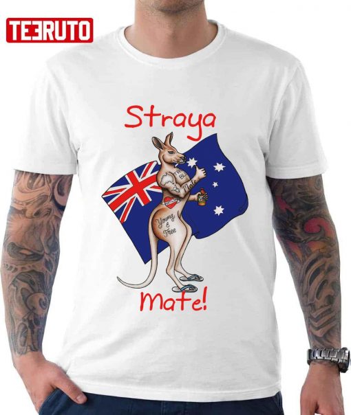 Ultimate Straya Australia Design Mate! Wack It Unisex T-Shirt