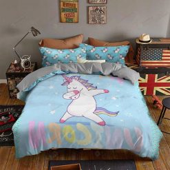 Unicorn Dabiing Bedding Set