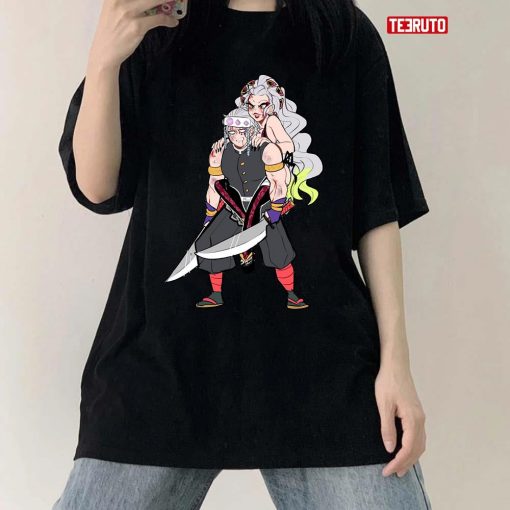 Uzui Tengen Give Daki A Piggyback Unisex T-Shirt