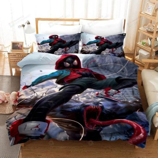 Venom Miles Morales Bedding Set