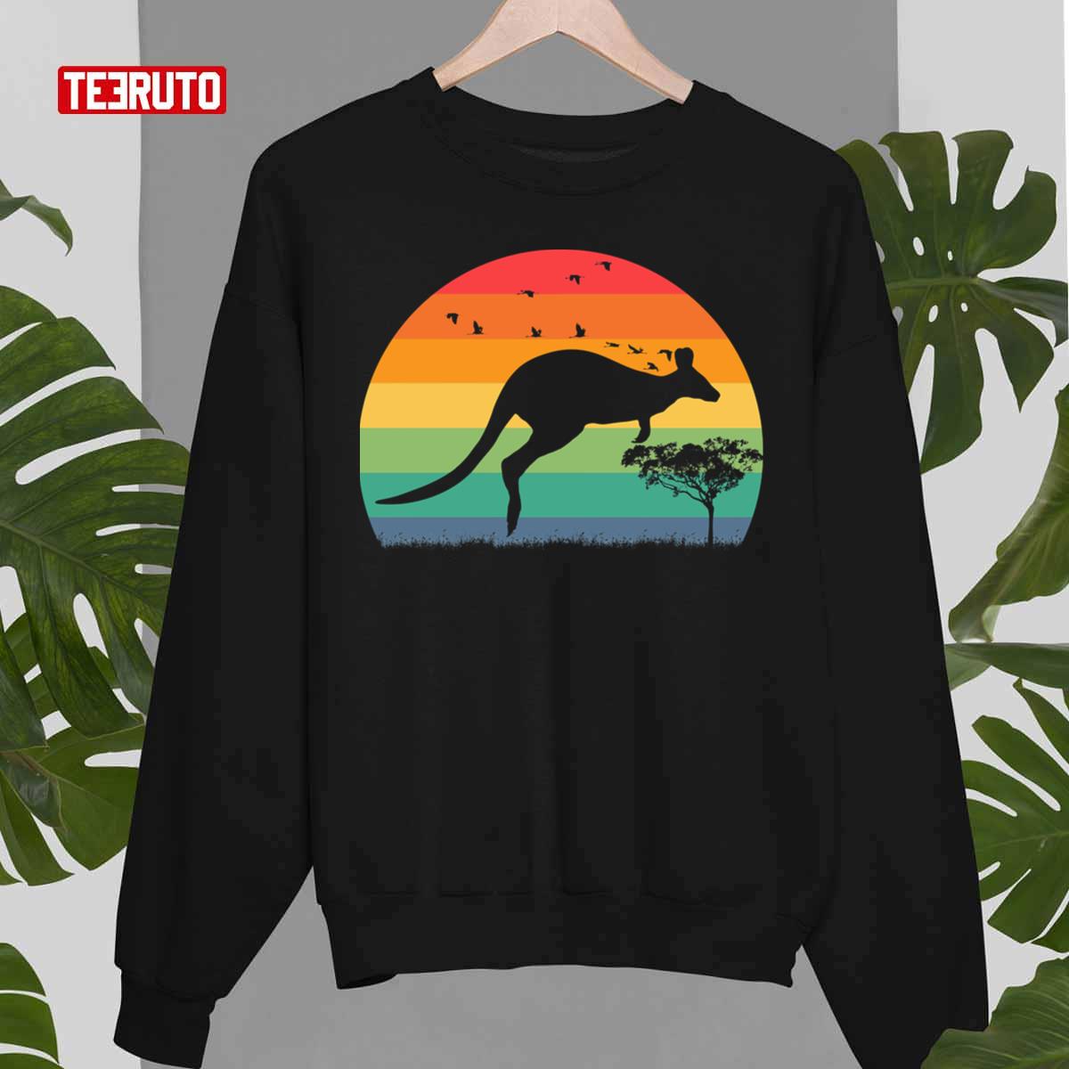 Vintage Kangaroo Autralia's Day T-Shirt