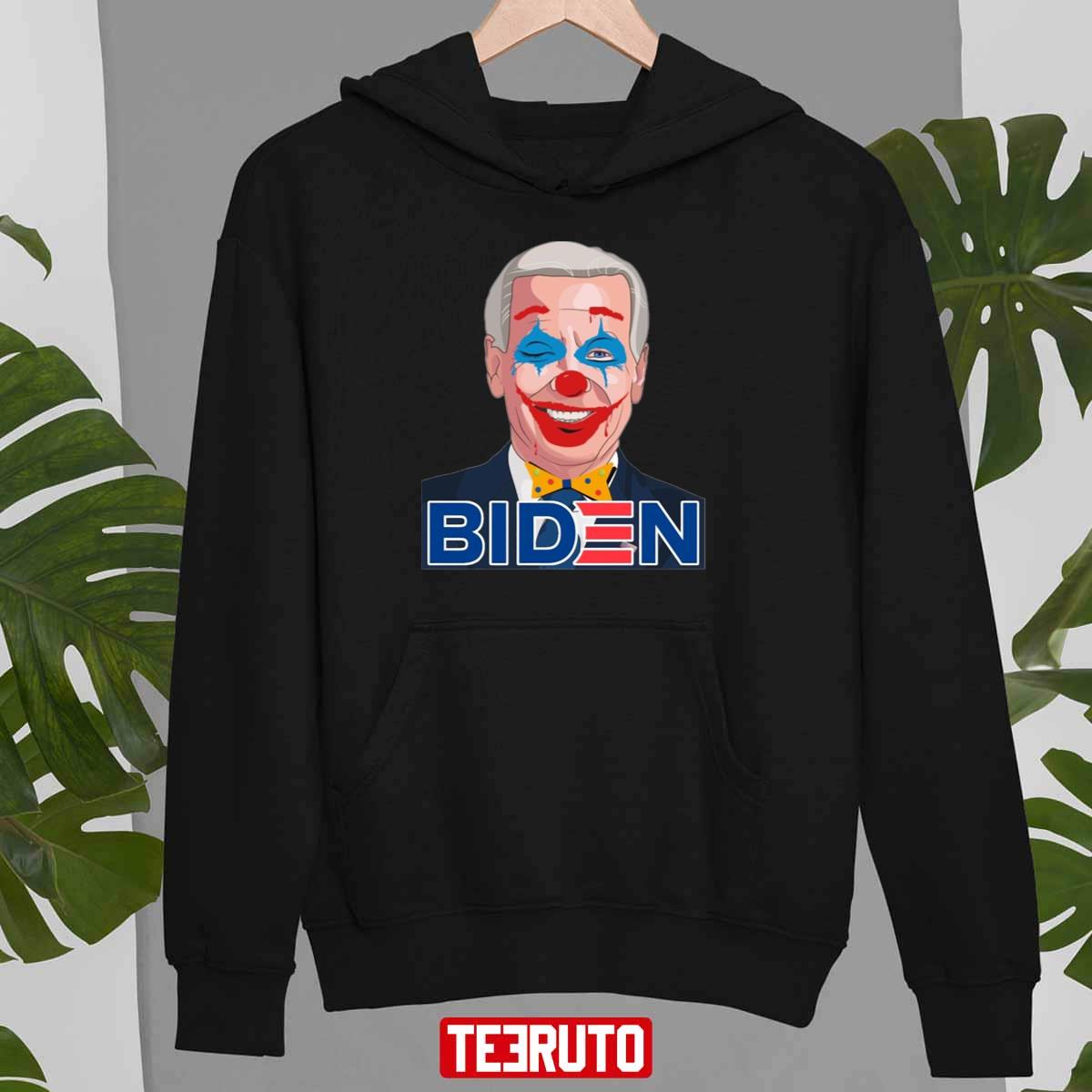 American Clown Joe Biden Anti Unisex Sweatshirt