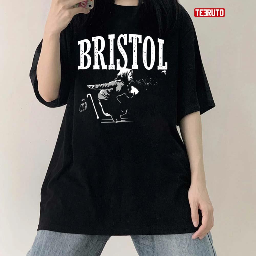 Banksy Bristol Colston 4 Slave Trader Statue Unisex T-Shirt